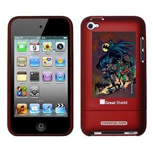   Batman & Robin Running on iPod Touch 4g Greatshield Case Electronics