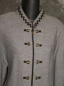 St John collection knit suit jacket blazer size 14 16  