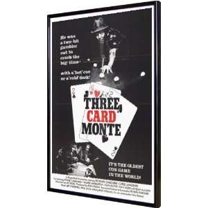 Three Card Monte 11x17 Framed Poster 