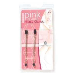  BEADED CLAMP PINK