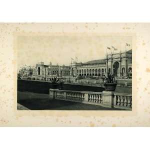  1893 Chicago Worlds Fair Buildings Photogravure 