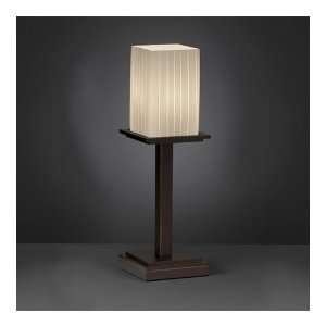 Justice Design Group FSN 8699 15 RBON DBRZ Fusion 1 Light Table Lamps 