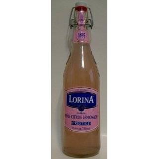 Lorina Sparkling Pink Lemonade Premium French Soda, 14.2 Ounce Bottles 