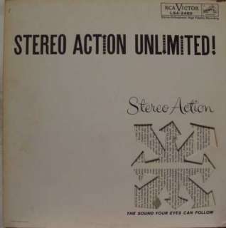 VARIOUS stereo action unlimited LP RCA LSA 2489 VG+  
