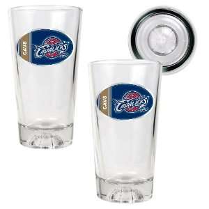  Cleveland Cavaliers NBA 2pc Pint Ale Glass Set with 