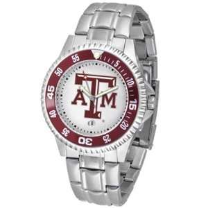   Aggies NCAA Competitor Mens Watch (Metal Band)