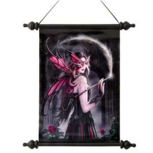  Spellbound Dragon Fairy Canvas Wall Scroll Tapestry