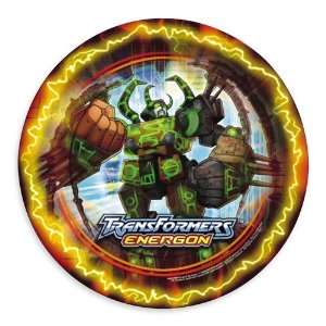    Transformers Energon 9 Dinner Plates   8 Count Toys & Games