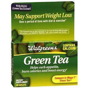  Green Tea Caplets, 30 ea Grocery & Gourmet Food