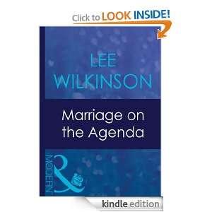 Marriage on the Agenda Lee Wilkinson  Kindle Store