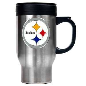  Pittsburgh Steelers Stainless Steel Thermal Mug W/ Emblem 
