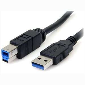  STARTECH 6 Ft Black Superspeed USB 3.0 Cable A To B M 