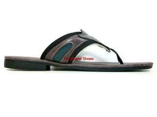 ALDO Mens Brown Fashion Thong Sandals Styled In Italy  
