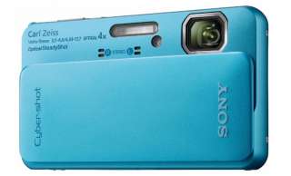 Sony DSC TX10 digitale Kompaktkamera blau 16,2 MP  