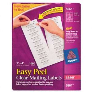  Avery Easy Peel Laser Mailing Labels AVE5661 Office 