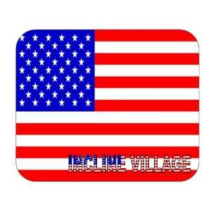  US Flag   Incline Village, Nevada (NV) Mouse Pad 