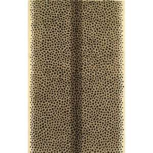    Sahara Cheetah Print Beige 33 x 53 Area Rug Furniture & Decor