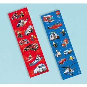 LEGO City Sticker Sheets Party Accessory 