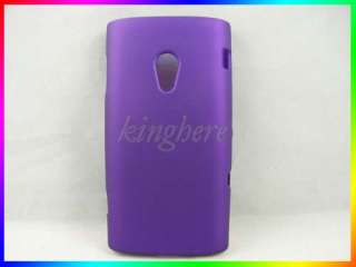 Purple Hard Full Case for Sony Ericsson Xperia X10 S48  