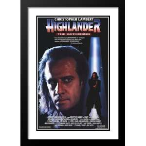  Highlander The Gathering 32x45 Framed and Double Matted Movie 