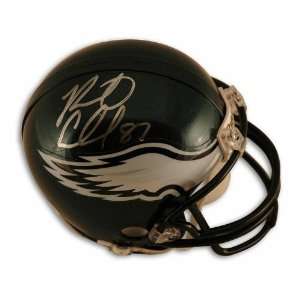  Autographed Brent Celek Philadelphia Eagles Mini Helmet 