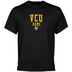  VCU Rams Team Arch T Shirt   Black
