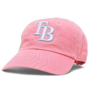  Tampa Bay Devil Rays Womens Pink Adjustable Cap 