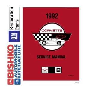  1992 CHEVROLET CORVETTE Shop Service Repair Manual CD Automotive