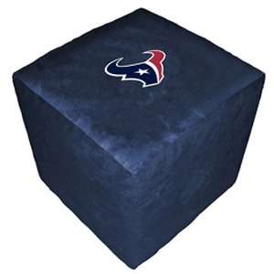  Houston Texans NFL Team Logo Cube Ottoman Sports 