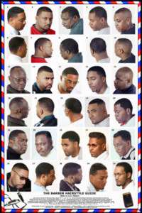 BARBER SHOP HAIR CUTS/BARBER POSTERS/POSTERS  