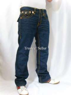 TRUE RELIGION Jeans Mens Ricky Vintage GOLD Super T  