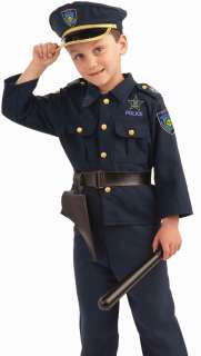 Kids Boys Police Officer Cop Halloween Costume L 721773656989  