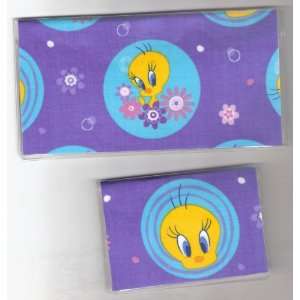  Checkbook Cover Debit Set Made with Looney Tunes Tweety 