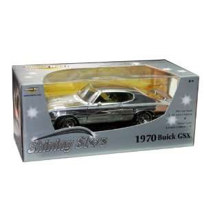  Ertl/AMT 1/18 1970 Buick Gsx, Chrome   33730 Toys & Games