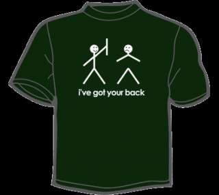 VE GOT YOUR BACK T Shirt WOMENS funny vintage cute  