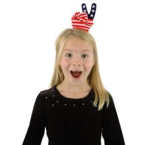   Party By Elope Mini Peace Hand Hat / Red/White/Blue 