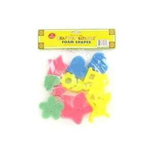  10 Pack Assorted Foam Shapes 