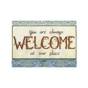  Welcome   Poster by Tara Friel (14x10)