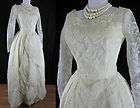 vintage 1950 s ivory lace alfred angelo edythe vincent wedding