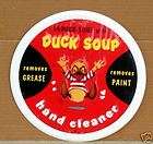 duck soup 12 metal beer bar style sign 