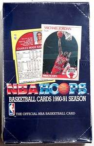 90 91 NBA Hoops Series 1   Jordan   Bird   Sealed Box  