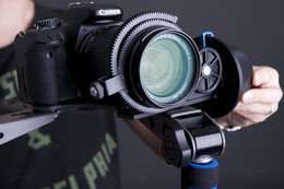 DSLR Follow Focus Video Kit   Canon 5D MKII 600D 7D t3i  