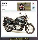 1994 HONDA CB500 TWIN 500 Atlas Motorcycle PICTURE CARD