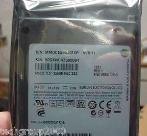 HP 256GB SATA SSD 2.5 HARD DRIVE (SAMSUNG) 595756 001 500587 001 