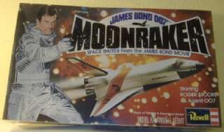 Revell James Bond Moonraker Space Shuttle Kit 1979 MIB  