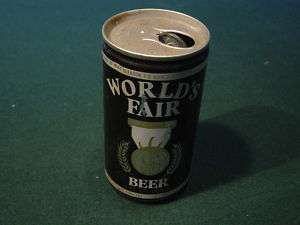 Worlds Fair Vintage Beer Can Empty  