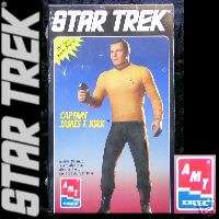 Star Trek Captain James T. Kirk Vinyl Model Kit AMT  