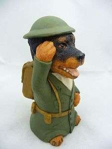   Collectibles DogsBodies Made in England   Sergeant Barker   Rottweiler
