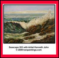SEASCAPES Oil Paintings 203 How to Paint Art Video DVD  