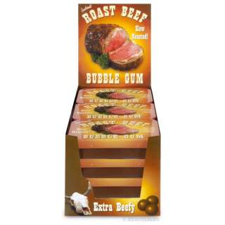 ROAST BEEF GUMBALL Beef Flavor Gum Gag Gift Party Favor  